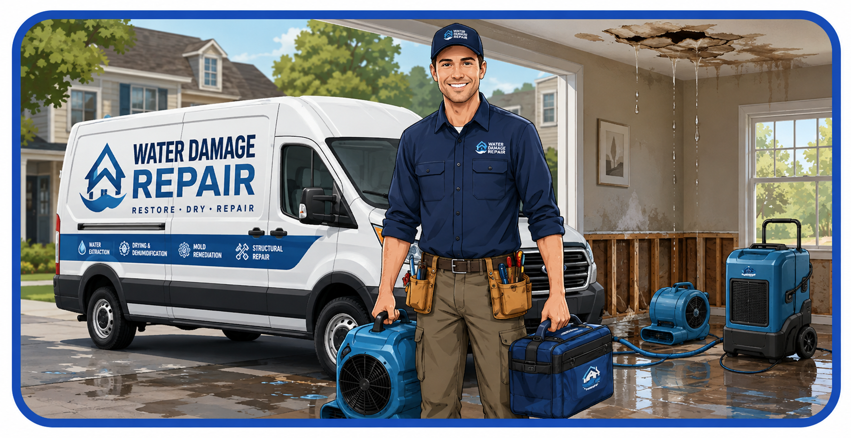 Professional Commercial Water Damage Restoration Service